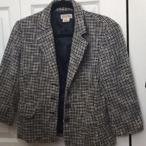 Classic Michael Kors Tweed Blazer